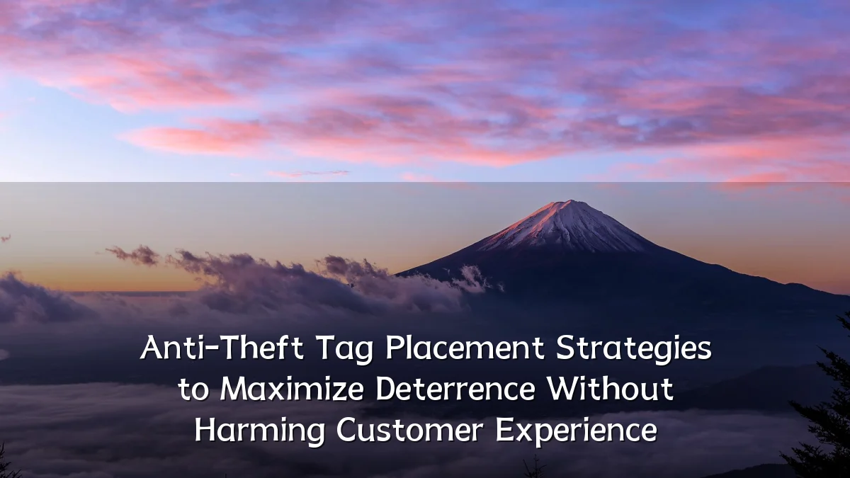 Anti-Theft Tag Placement Strategies to Maximize Deterrence Without Harming Customer Experience