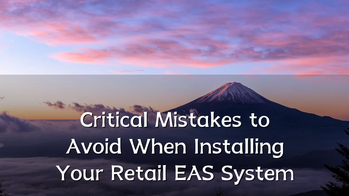 Critical Mistakes to Avoid When Installing Your Retail EAS System