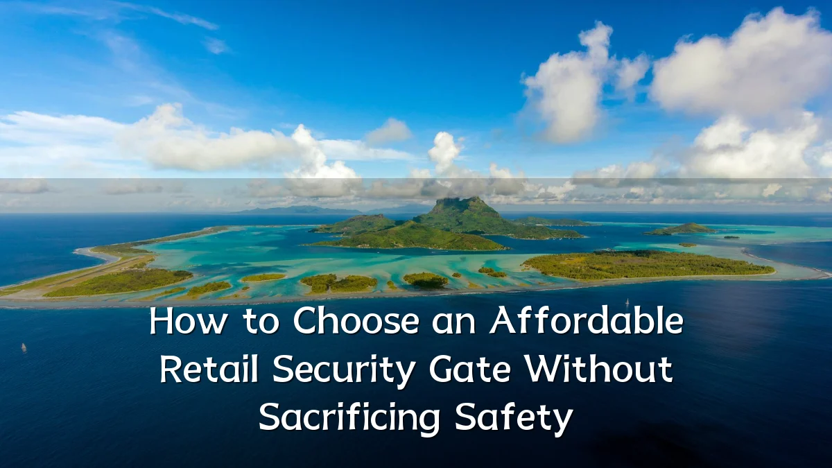 How to Choose an Affordable Retail Security Gate Without Sacrificing Safety