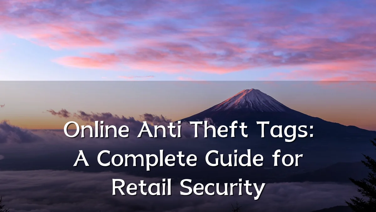 Online Anti Theft Tags: A Complete Guide for Retail Security
