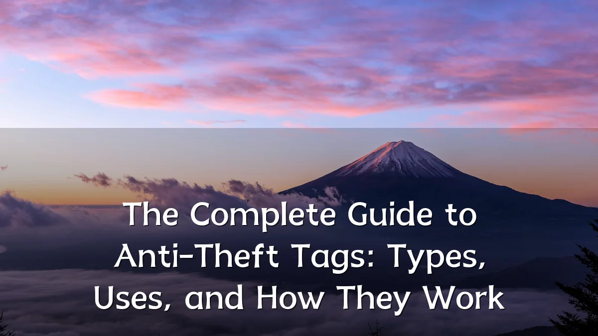 The Complete Guide to Anti-Theft Tags: Types, Uses, and How They Work