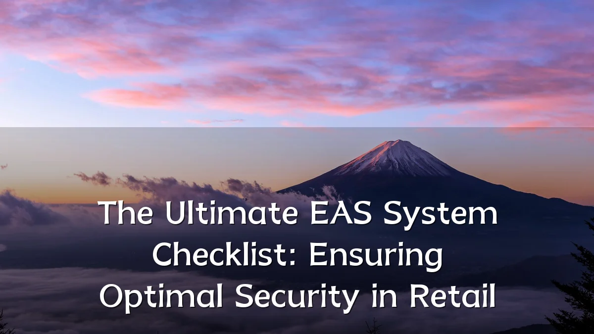 The Ultimate EAS System Checklist: Ensuring Optimal Security in Retail
