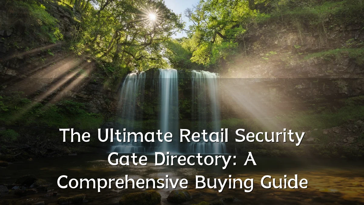 The Ultimate Retail Security Gate Directory: A Comprehensive Buying Guide
