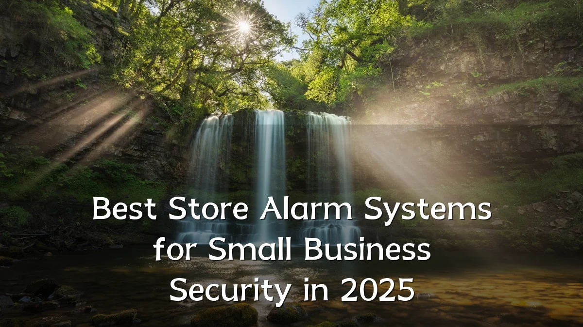 Best Store Alarm Systems for Small Business Security in 2025