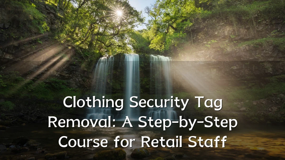 Clothing Security Tag Removal: A Step-by-Step Course for Retail Staff