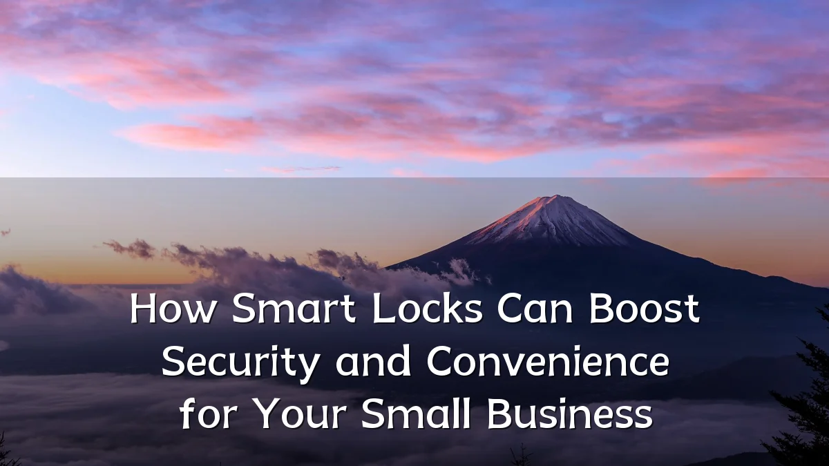 How Smart Locks Can Boost Security and Convenience for Your Small Business