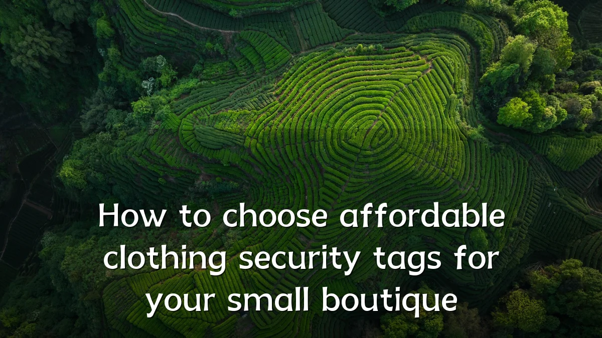 How to choose affordable clothing security tags for your small boutique