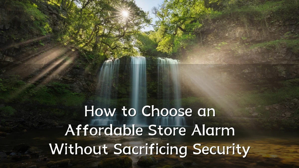 How to Choose an Affordable Store Alarm Without Sacrificing Security