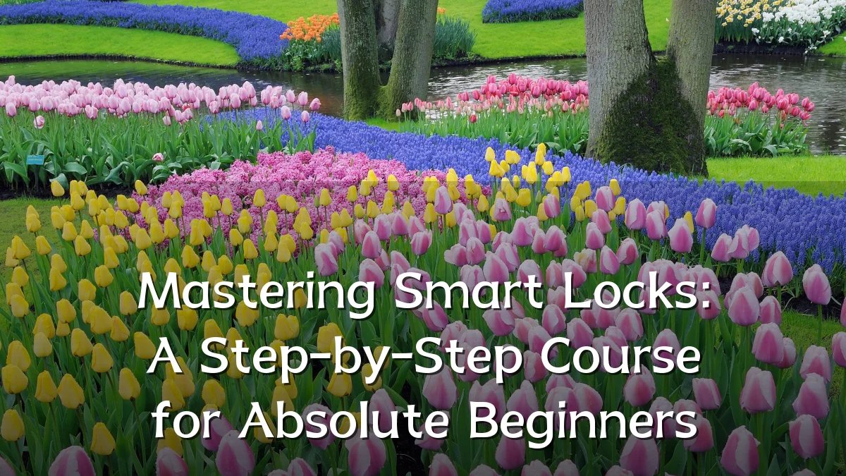 Mastering Smart Locks: A Step-by-Step Course for Absolute Beginners