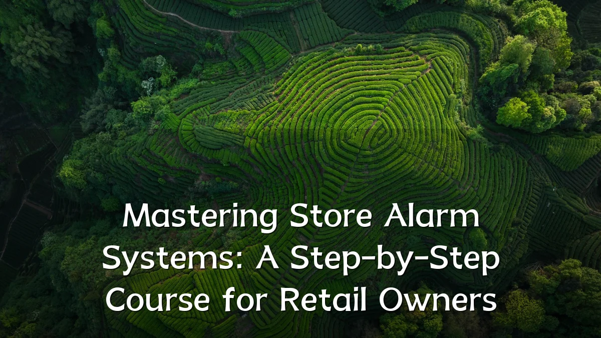 Mastering Store Alarm Systems: A Step-by-Step Course for Retail Owners