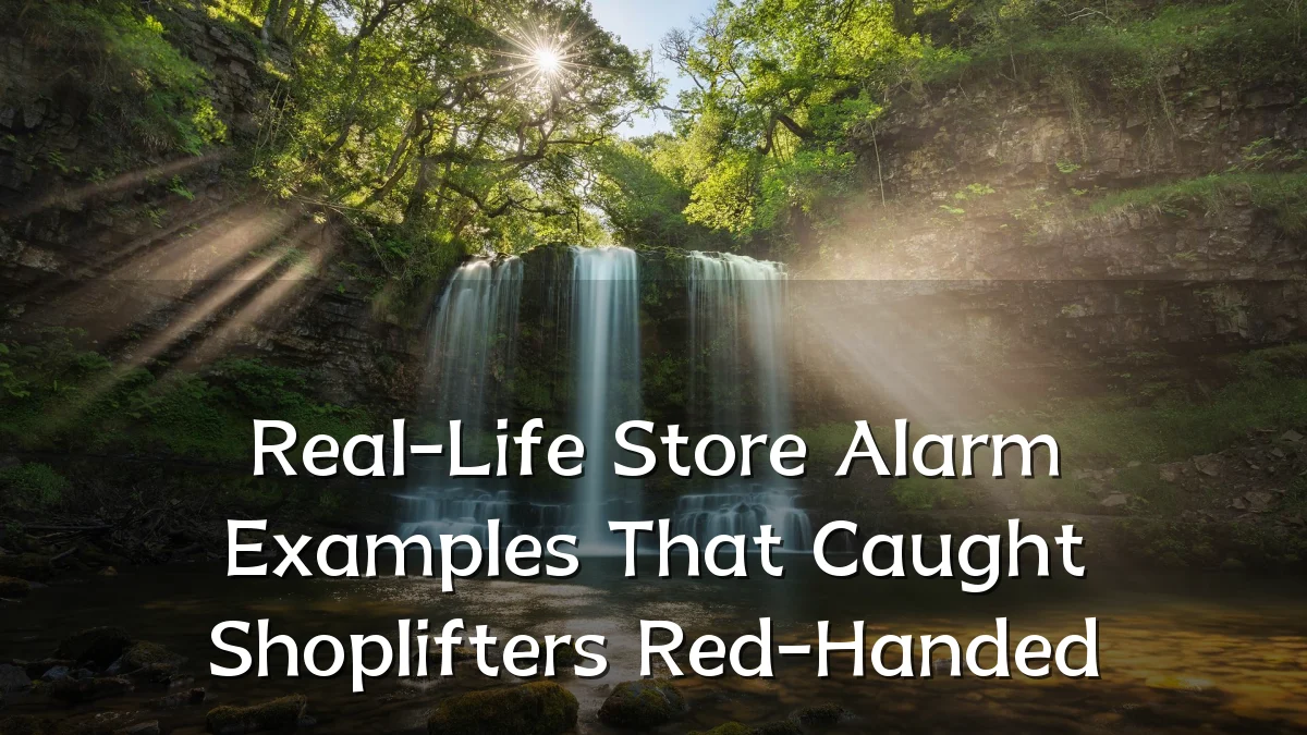 Real-Life Store Alarm Examples That Caught Shoplifters Red-Handed