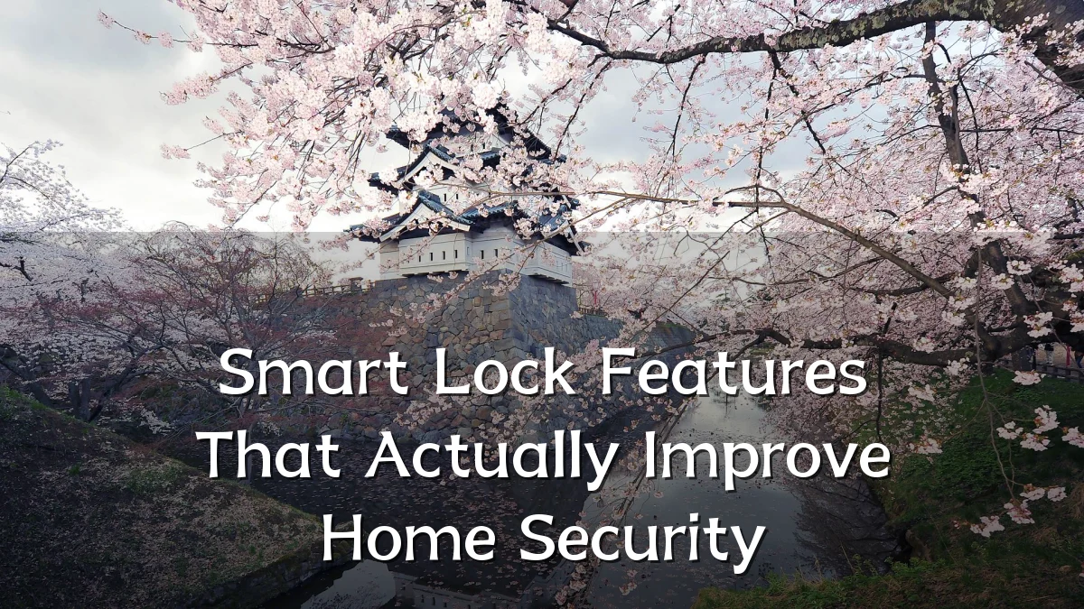 Smart Lock Features That Actually Improve Home Security