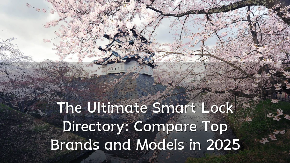 The Ultimate Smart Lock Directory: Compare Top Brands and Models in 2025