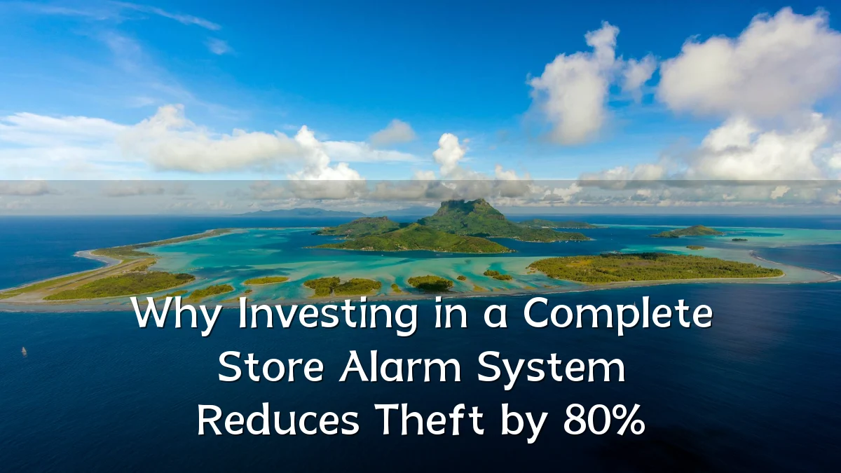 Why Investing in a Complete Store Alarm System Reduces Theft by 80%